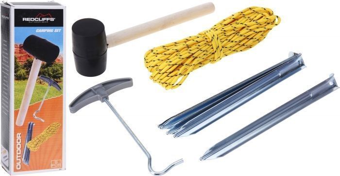 Redcliffs Camping artikelen Set 9 delig