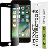 Techsuit Protecteur d'écran pour Apple iPhone 8 Plus/7 Plus - Noir