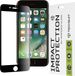 Techsuit Protecteur d'écran pour Apple iPhone 8 Plus/7 Plus - Noir