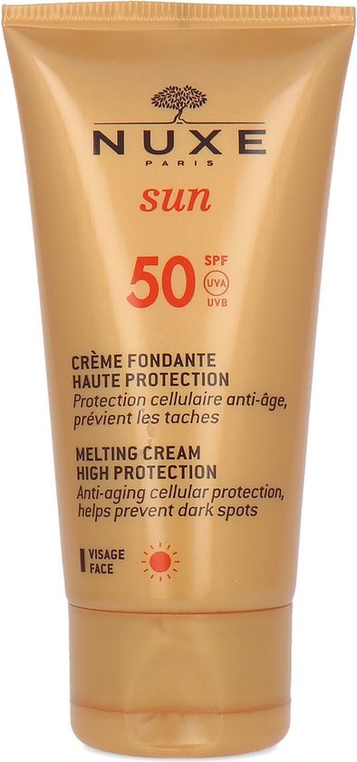 Nuxe Sun Melting Face Cream SPF 50 Zonnecreme 50 ml