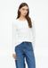 s.Oliver T-shirt wit katoen ronde hals korte mouw 46