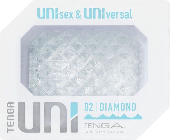 TENGA Uni Diamond Sleeve - Transparant