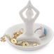 Balvi ringhouder op schaaltje Yoga wit