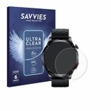 Savvies Screenprotector voor Lgnitek Aegis S1 1.43" - Folie Beschermfolie transparant 6 Stuks