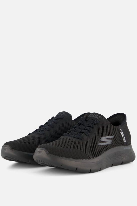 Skechers Slip-ins Go Walk Flex - Hands Up - Heren Instappers - Zwart - Maat 42