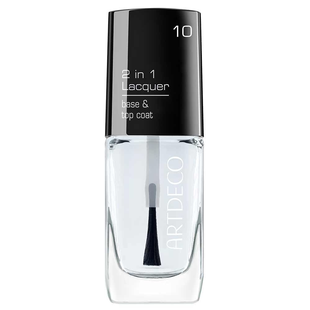 ARTDECO 2 in 1 Base & Top Coat Nagellak - 10 ml - Transparant Glans
