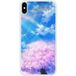 iPhone XS Max Hanami bedrukt siliconen hoesje