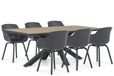 Lifestyle Garden Furniture Lifestyle Salina/Palermo 215 cm dining tuinset 7-delig