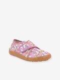 FRODDO barefoot sloffen met print voor kinderen roze, bedrukt