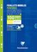Etui Clairefontaine Etui met gekleurde losse bladen A4 50 geperforeerde bladen geruit 5x5mm