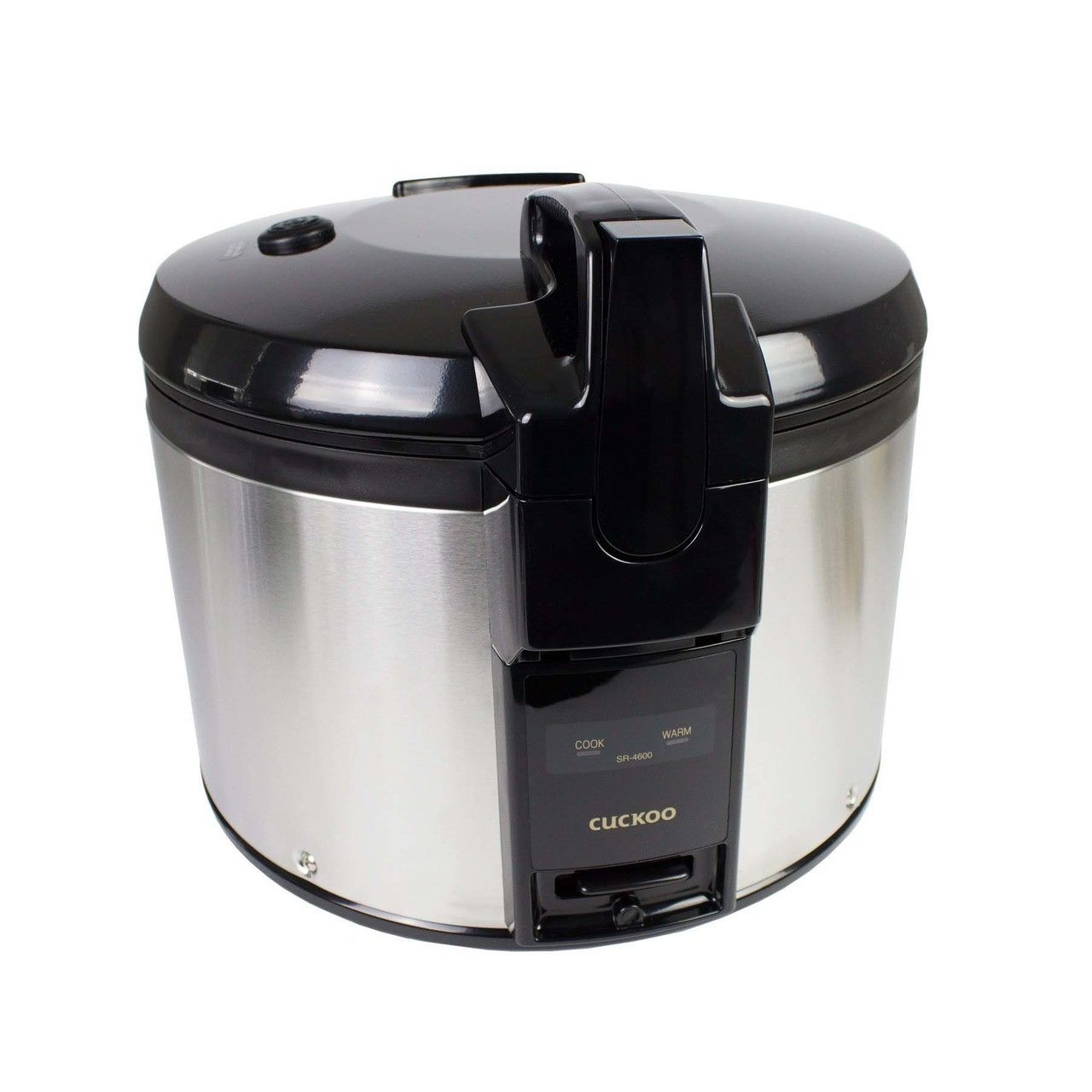 Cuckoo SR-4600 Rice Cooker - 4.6L - Black/Stainless Steel