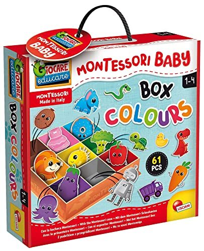 Liscianigiochi Lisciani Giochi - Montessori Baby Pacheca Color Box, 92765