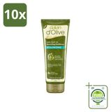 Dalan d'Olive 10 x Volume Haarspoeling - met olijfolie - 200 ml - Grootverpakking