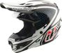 Troy Lee Designs SE5 Polycarbonate MIPS The Line Casque de motocross - Noir/Blanc - Taille M