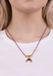 Disney Stitch Pink, purple and blue enamel Costume Necklace