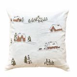 LOBERON Kussenhoes Lyngstad beige 50x50 cm Linnen