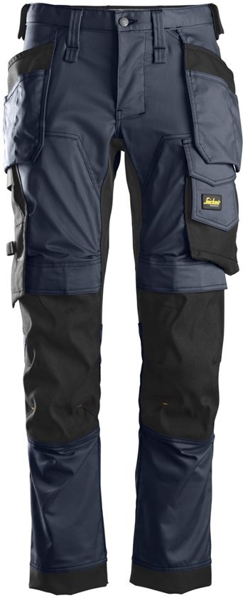 Snickers Stretch Werkbroek Met Holsterzakken Donker Blauw/zwart Mt 052