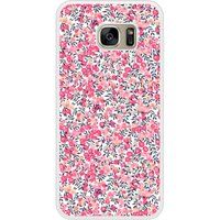Liberty Bedrukt siliconen hoesje compatibel met Galaxy S7 Edge Wiltshire Rose