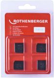 ROTHENBERGER SC snijbekken, NPT, 3/8", 4 stuks