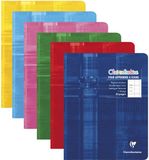 Clairefontaine 3795C Notitieboek, Genaaid Gebonden, Softcover, Ruiten, 16 Vel, 90 g/m², Assorted Colours