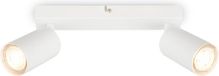 Briloner Tib - Plafondspot - 2172026 - Draaibaar - Aan/Uit via wandschakelaar - 15,5 x 5,5 x 25,5 cm - Wit