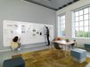 Smit Visual Chameleon VisuWall whiteboard, wit geëmailleerd staal, afgeronde buitenhoeken, zwarte rand