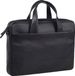LEONHARD HEYDEN Leren business tas met laptopvak Hamburg RV-Aktenmappe 1 Fach 7070 Schwarz zwart