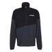 adidas Terrex Multi Climawarm Fleece Anorak Sweatshirt, Black/Carbon, XL