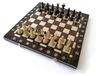 Jeu d'échecs XL 40 x 40 cm Bois Pliant Avec Rangement