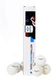 Engelhart Handelsonderneming B.V. 48x pièces balles de tennis de table ping pong 40 mm/4 cm Blanc Plastique