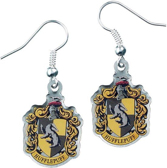 The carat shop Harry Potter Hufflepuff Crest Earrings Oorbellen