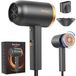 Merkloos Philips Haardroger - Ionisch - 1800 W - Met diffuser - Warm- en koudknop - Goud en zwart