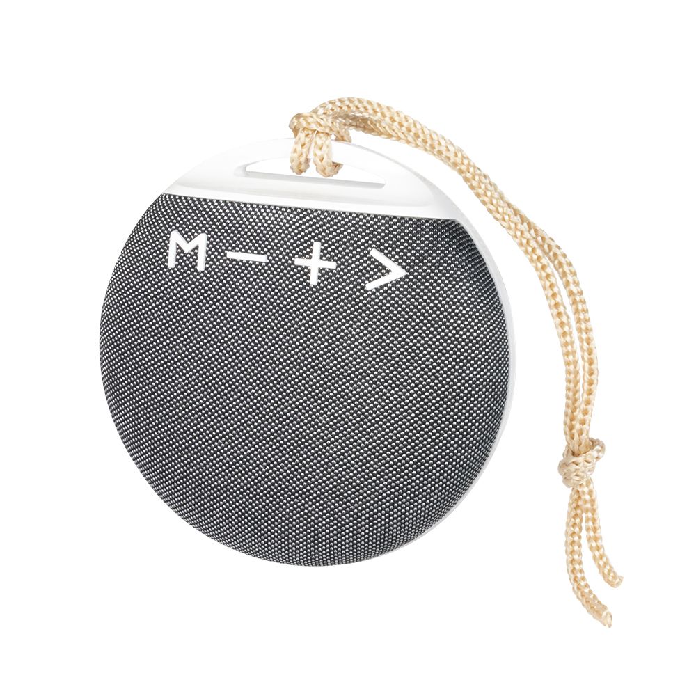 LogiLink SP0055 - Draagbare Mono Bluetooth Speaker - Wit/Grijs