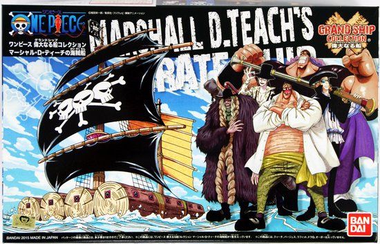 Bandai Hobby One Piece Marshall D. Teach's Ship Model Kit - Niveau 2