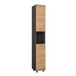Vicco Ilias Hoge kast – 30.2 x 190 cm met 2 deuren Antraciet/gouden eik