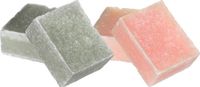 Ideas 4 Seasons Amberblokjes/geurblokjes - Roos en Eucalyptus - 6 stuks