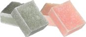 Ideas 4 Seasons Amberblokjes/geurblokjes - Roos en Eucalyptus - 6 stuks