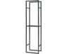 H.T. Trade Service GmbH & Co. KG Ulvila abri de bois 170x45x30 cm noir