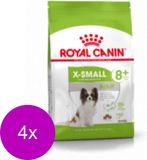 Royal Canin X-Small Adult 8+ - Hondenvoer - 4 x 3 kg