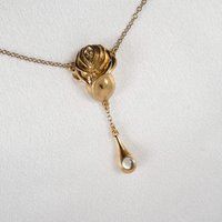 Sylvie Monthulé Gouden Bodychain Love Rose Maat S