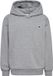 Hummel Hmljr Loose Hoodie Bee 232952 Kinderen Grijs Melange Katoen