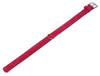 Nobby Halsband "VELOURS" rood (Lollipop) 37 cm (30-35 cm) 17/19 mm