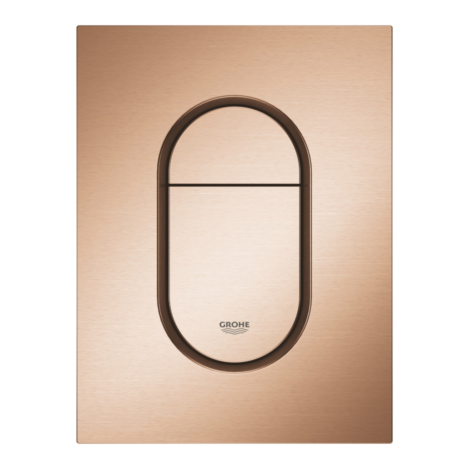 GROHE Bedieningsplaat grohe arena cosmopolitan s dualflush 3x17,2 cm warm sunset geborsteld