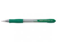 Pilot Super Grip Medium Vert Intrekbare balpen met klembevestiging 1 stuk(s)