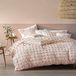 Linnen House LH HAZE KS DUVET SET PEACH, perzik, King