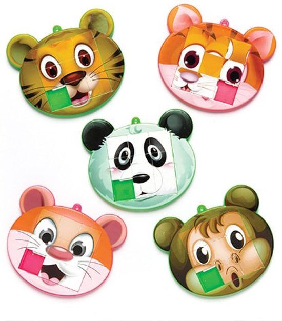 Baker Ross FE688 Waldtiere Hüpfspielzeug Bastelset für Kinder - 8er Pack, Kindergeburtstags