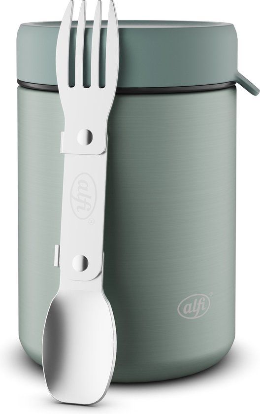 Alfi Voedseldrager - Voedselcontainer - 350ml - Pastel Forest Mat