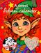 A Icecat A sweet Advent calender without any chocolate! Advent calendar coloring book for teens and adults.: 24 Christmas coloring pages with cheerful elves, ... and more. To color from December 1st to 24th.