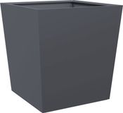 vidaXL Plantenbak 50x50x50 cm Staal Antracietkleurig