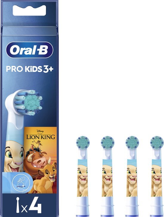 Oral-B Pro Kids - Opzetborstels - Met Disney The Lion King - 4 Stuks